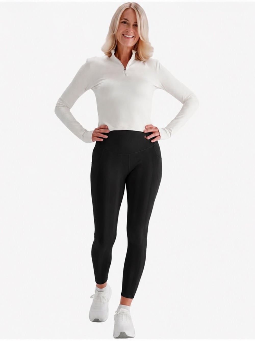 Skinnify Resistance Band Leggings Black size Large